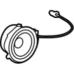 EJ7Z18808E - Body: Quarter Panel Speaker for Lincoln: MKC Image