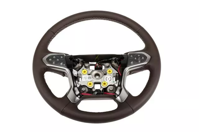 84483797 - : Cocoa Steering Wheel for Chevrolet: Silverado 1500, Suburban, Tahoe | GMC: Yukon, Yukon XL Image