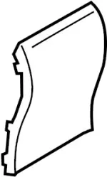 969304GA1A - Body: Rear Panel for INFINITI: Q50, Q60 Image