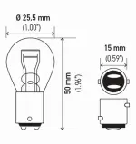 1034TB - : Hella Multi-Purpose Light Bulb for Hella Image