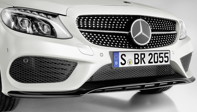 2058804903 - Exterior Detachable Parts: Trim, Bumper for Mercedes-Benz: C300, C350e, C400, C43 AMG, C450 AMG, C63 AMG, C63 AMG S Image