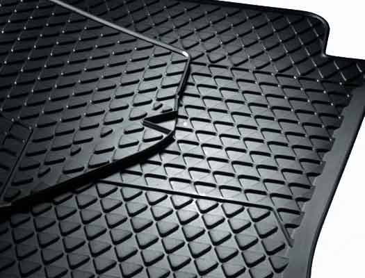 1C0061511041 - Interior: Rear/Rubber Floor Mats Incl Nb - Euro Style for Volkswagen: Beetle Image