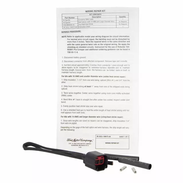 Wire Assembly - Ford (3U2Z-14S411-CUAA)
