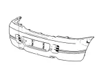 3L2Z17D957RC - Body: Bumper Cover for Ford: Explorer Image