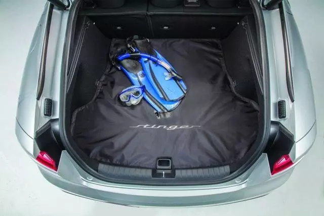 J5F12AU100 - Interior: Cargo Liner - Soft for Kia: Stinger Image