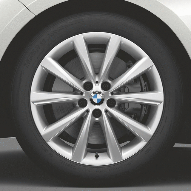 36112462558 - Wheels: Rdc Wheel Tire Set Winter 369012 for BMW: 840i Image
