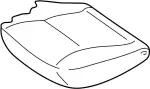 87370AR660 - Body: Seat Cover for Infiniti Image