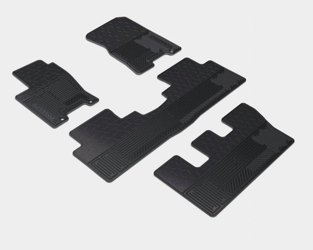 U81302J000 - Interior: Floor Mats - All Weather (4 Pc) D/P/2nd Row for Kia: Borrego Image