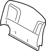 87680CG000 - Body: Rear Panel for INFINITI: FX35, FX45 Image