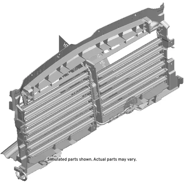 (Replaces 87864518) Radiator Shutter Assembly Replaced by 85820308 - GM (86584335)