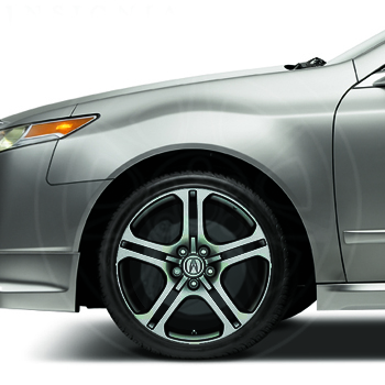 8W18SEP202F - Suspension: 18" Wheels, Chrome Look for Acura Image