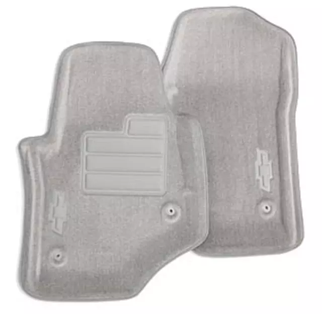 12499333 - Interior: Floor Mats - Molded Carpet - Front Set - Gray for Chevrolet: Trailblazer, Trailblazer EXT Image
