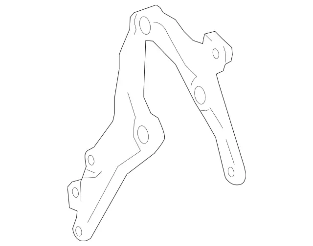 2721413540 - Emission System: Air Pump Rear Bracket for Mercedes-Benz Image