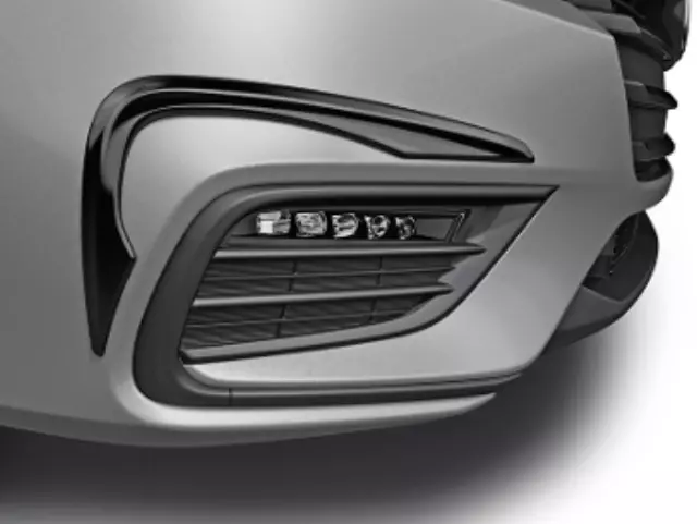 8F23TXM100 - Exterior: 2019-2022 Honda Insight - Front Bumper Accent - Black for Honda: Insight Image