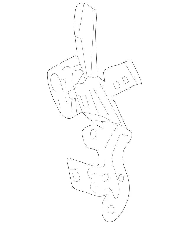 2761401540 - : Holder for Mercedes-Benz: GLE350, ML350 Image