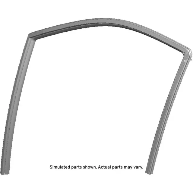 84729892 - : Front Driver Side Door Window Weatherstrip for Chevrolet: Silverado 1500, Silverado 1500 LTD | GMC: Sierra 1500, Sierra 1500 Limited Image