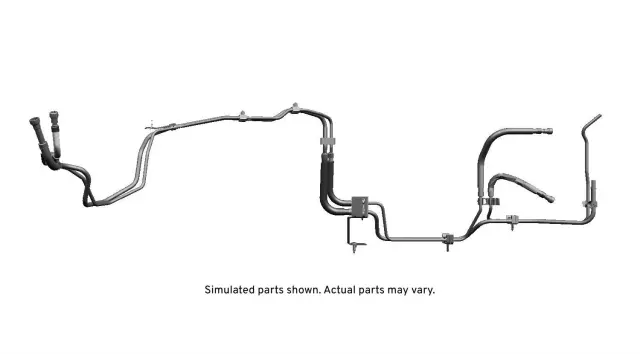 20832564 - : Front Fuel Feed and Return Hose for GM Image