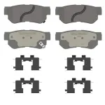 OEX813 - : OEX Rear Disc Brake Pad Set Premium Ceramic for WAGNER BRAKE Image