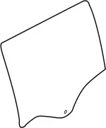 823125DA0A - : Movable Glass for INFINITI: QX30 Image