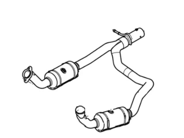 GC2Z5F250B - : Catalytic Converter for Ford: E-350 Super Duty Image