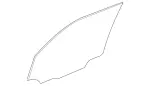 2537258000 - : Side Window Pane for Mercedes-Benz Image