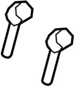 876021BA0D - Body: Headrest Guide for INFINITI: EX35, EX37, QX50 Image