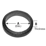 8744 - : Exhaust Pipe Flange Gasket for AP Exhaust Image