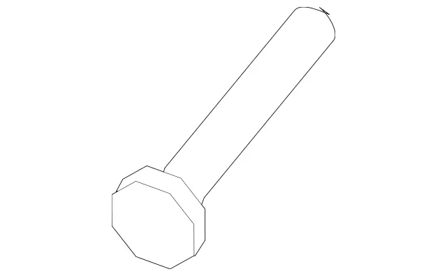 91010501402264 - Front Axle: Hexagon Head Bolt for Mercedes-Benz: 250, 300S, A220, A35 AMG, C250, C300, C350, C350e, C400, C43 AMG, C450 AMG, C63 AMG, C63 AMG S, CL550, CL600, CL63 AMG, CL65 AMG, CLA250, CLA35 AMG, CLS400, CLS500, CLS55 AMG, CLS550, CLS63 AMG, CLS63 AMG S, E250, E320, E350, E400, E500, E55 AMG, E550, E63 AMG, E63 AMG S, G500, G550, G580, G63 4x4 Squared AMG, G63 AMG, GLA250, GLA35 AMG, GLA45 AMG, GLB250, GLB35 AMG, GLK250, GLK350, S350, S400, S500, S550, S600, S63 AMG, SLC300, SLC43 AMG, SLK250, SLK280, SLK300, SLK350, SLK55 AMG Image image