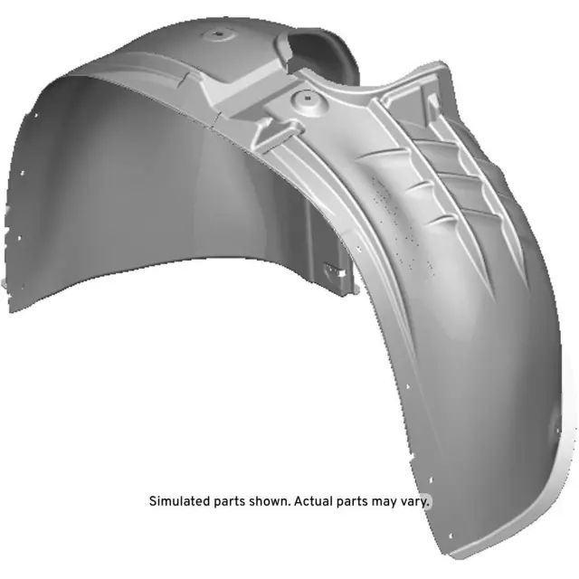 87844735 - Body: Fender Liner for Chevrolet: Traverse, Traverse Limited Image