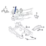 F87Z6F085AA - Engine: Vibration Damper for Ford: Ranger Image