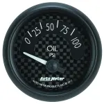 8027 - : GAUGE, OIL PRESS, 2 1/16", 100PSI, ELEC, GT for AutoMeter Image