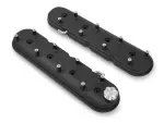 24191 - : LS Valve Covers - Satin Black Textured Finish for Holley Image