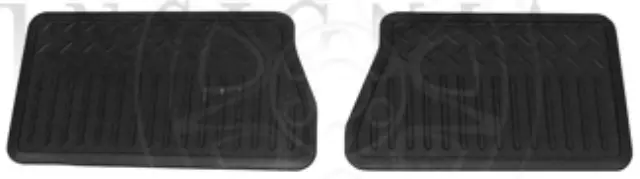 19210588 - Interior: Floor Mats, All-Weather, Rear for Cadillac: Escalade, Escalade ESV, Escalade EXT | Chevrolet: Avalanche, Avalanche 1500, Avalanche 2500, Silverado 1500, Silverado 1500 Classic, Silverado 1500 HD, Silverado 1500 HD Classic, Silverado 2500, Silverado 2500 HD, Silverado 2500 HD Classic, Silverado 3500, Silverado 3500 Classic, Silverado 3500 HD, Suburban 1500, Suburban 2500, Tahoe | GMC: Sierra 1500, Sierra 1500 Classic, Sierra 1500 HD Classic, Sierra 2500 HD, Sierra 2500 HD Classic, Sierra 3500 Classic, Sierra 3500 HD, Yukon, Yukon XL 1500, Yukon XL 2500 Image