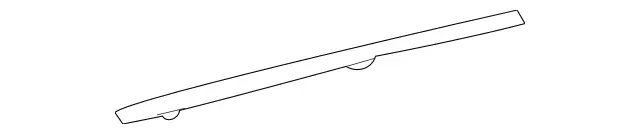 253690036264 - Trim and Lining: Trim Strip for Mercedes-Benz: GLC300, GLC43 AMG, GLC63 AMG Image image