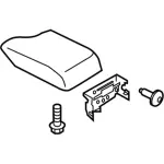 KB3Z2106024BA - : Armrest Assembly for Ford Image