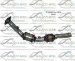 19527 - : Direct Fit Catalytic Converter for DAVICO CONVERTERS Image
