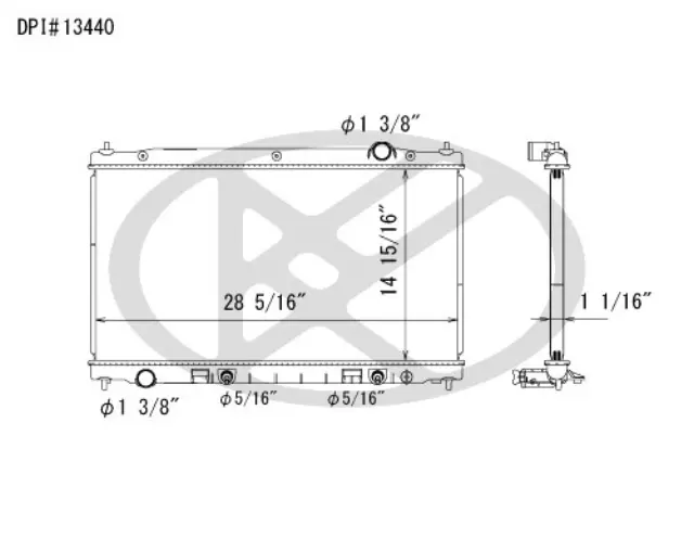 A13440 - : Koyorad Radiator for Koyo Image