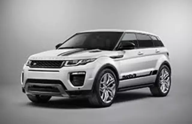 VPLVB0161PAB - Exterior: Vehicle Decals, Urban, Left Side, Black for Land Rover: Range Rover Evoque Image