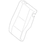 20592019061B81 - Body: Seat Back Cover for Mercedes-Benz Image