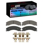 4000156501 - : DFC HybriDynamic Brake Pads Hrdwr Kit for DYNAMIC FRICTION Image