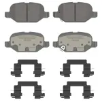 OEX1569 - : OEX Rear Disc Brake Pad Set Premium Ceramic for WAGNER BRAKE Image
