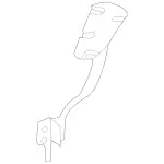 1716203214 - : Holder for Mercedes-Benz Image