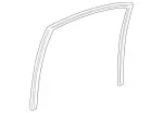 2207350325 - : Window Guide Rail for Mercedes-Benz Image