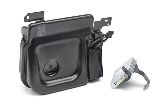 19119203 - Electronics: Audio Upgrade, 200W Sub-Woofer &amp; Amplifier for Chevrolet: Silverado 1500, Silverado 2500 HD, Silverado 3500 HD | GMC: Sierra 1500, Sierra 2500 HD, Sierra 3500 HD Image