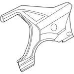 YS4Z5427841CA - Body: Quarter Panel for Ford: Focus Image