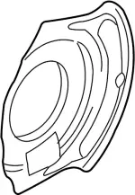 411512Y000 - Brakes: Splash Shield for Infiniti Image