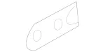 2214920218 - Exhaust System: Shim Plate for Mercedes-Benz Image