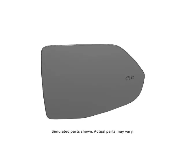 84645287 - : Passenger Side Door Mirror with Glass and Backing Plate for GM Image