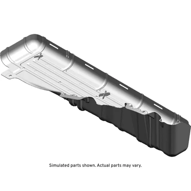23247456 - Fuel System: Lower Shield for Chevrolet: Silverado 2500 HD, Silverado 3500 HD | GMC: Sierra 2500 HD, Sierra 3500 HD Image