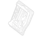 2079200132 - Body: Seat Back Frame for Mercedes-Benz Image
